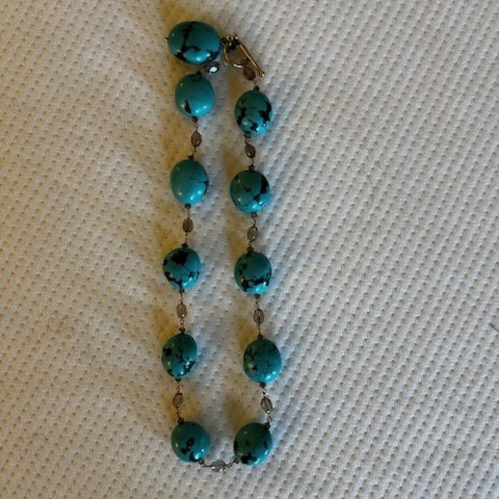 Beautiful Turquoise Choker Necklace